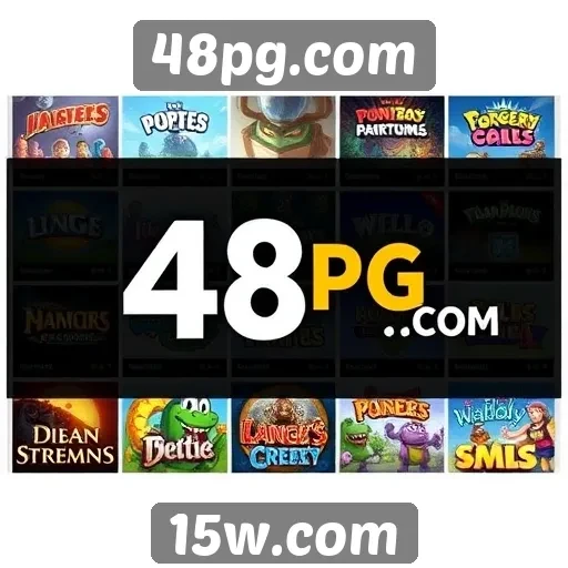 Jogos populares disponíveis no 48pg.com