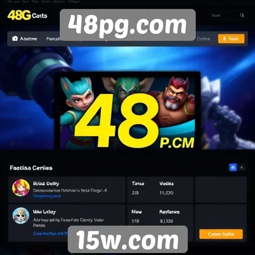 Avaliação da interface do usuário do site 48pg.com